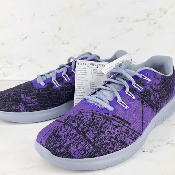 Nike Men's Free Run Shield ID New York Map, Sample - Picture 2 of 7